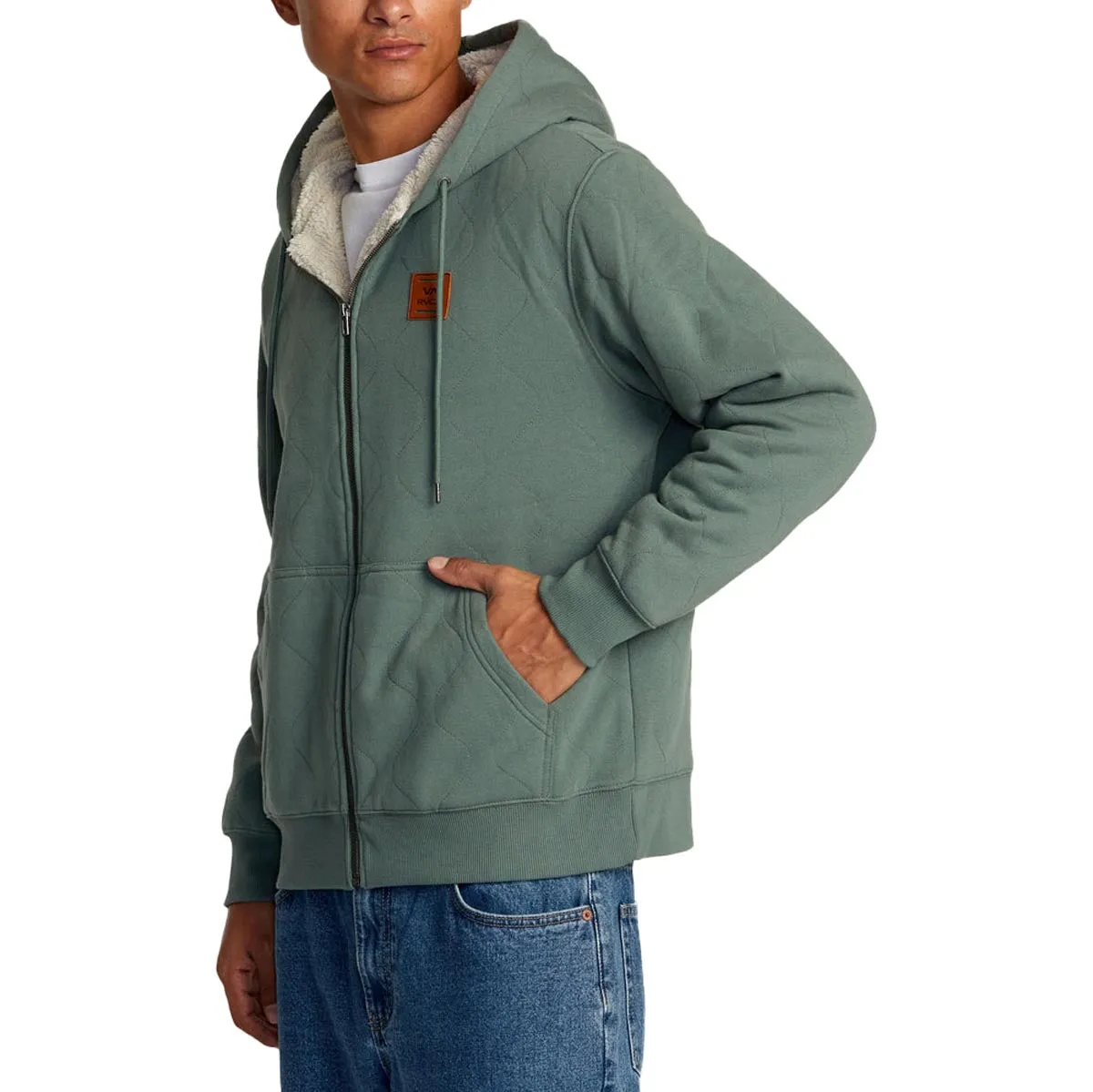 RVCA Arrow Fleece Hoodie - Jade