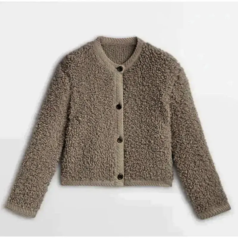 Shaira | Women's Plush Winter Cardigan - Chic, Elegant, and Cozy Layering Essential