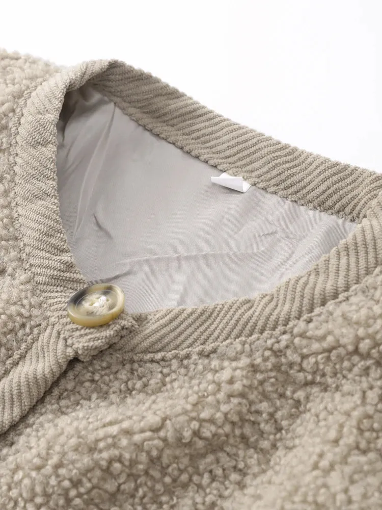 Shaira | Women's Plush Winter Cardigan - Chic, Elegant, and Cozy Layering Essential