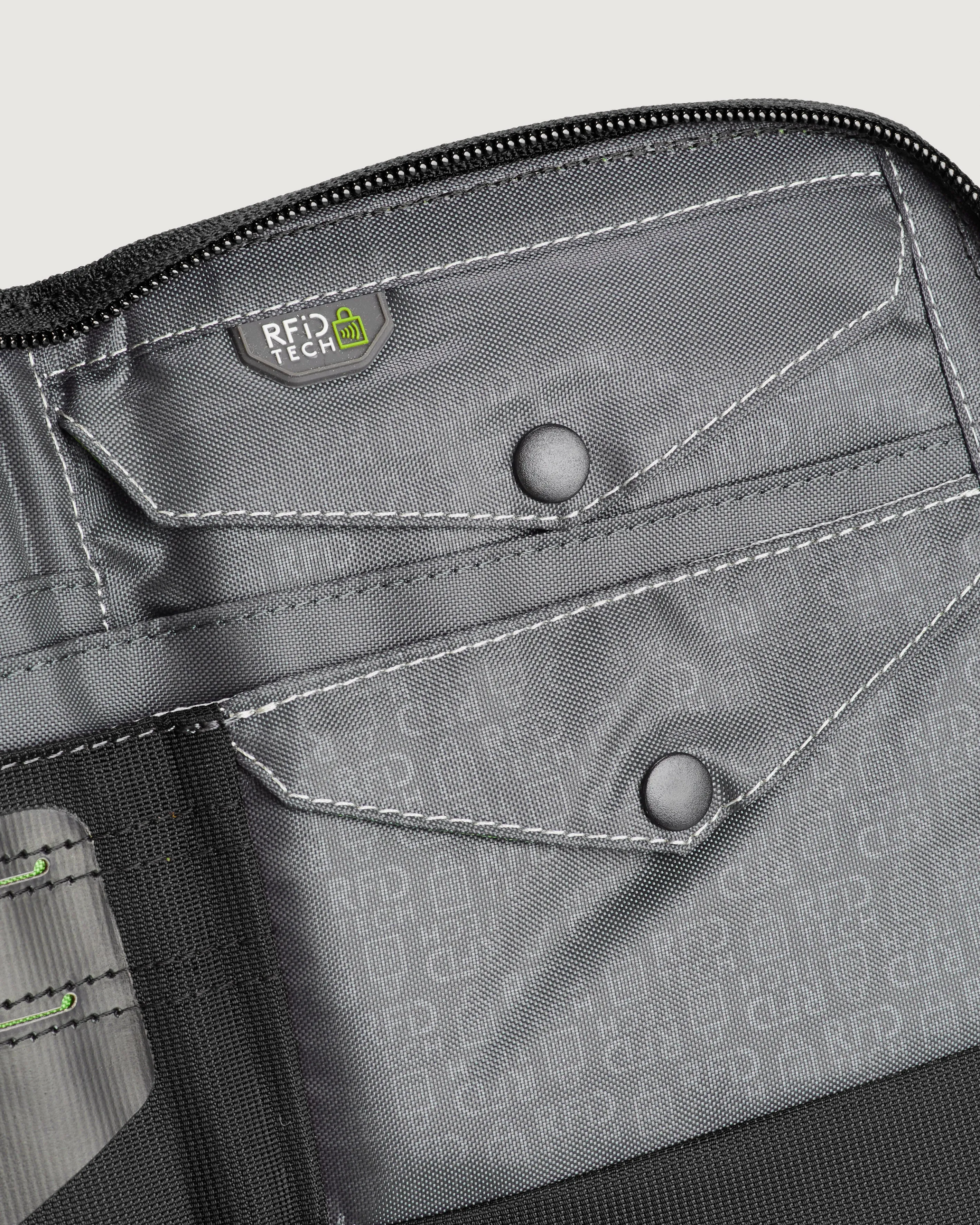 Small Departure RFIDtech Wallet - Black
