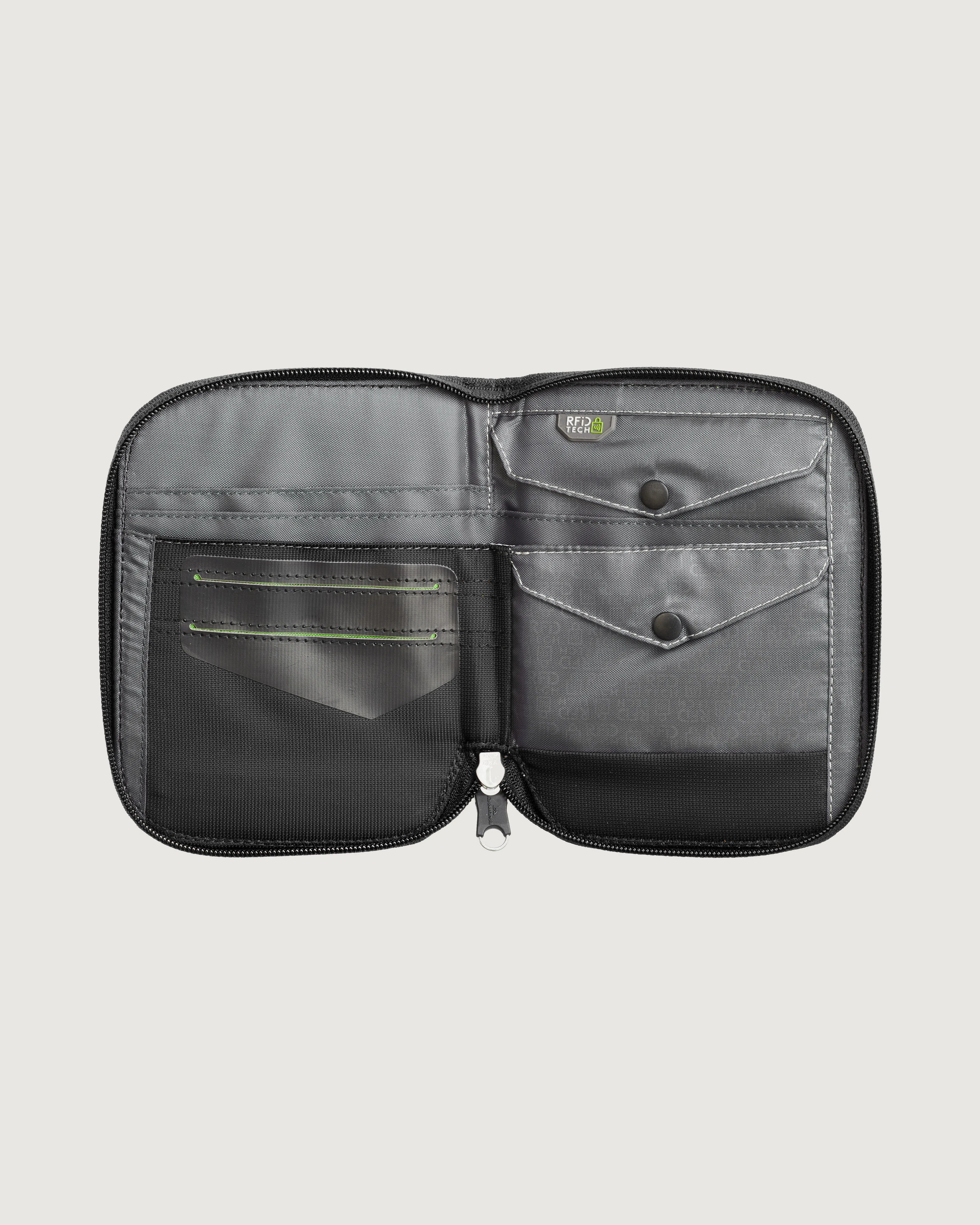 Small Departure RFIDtech Wallet - Black