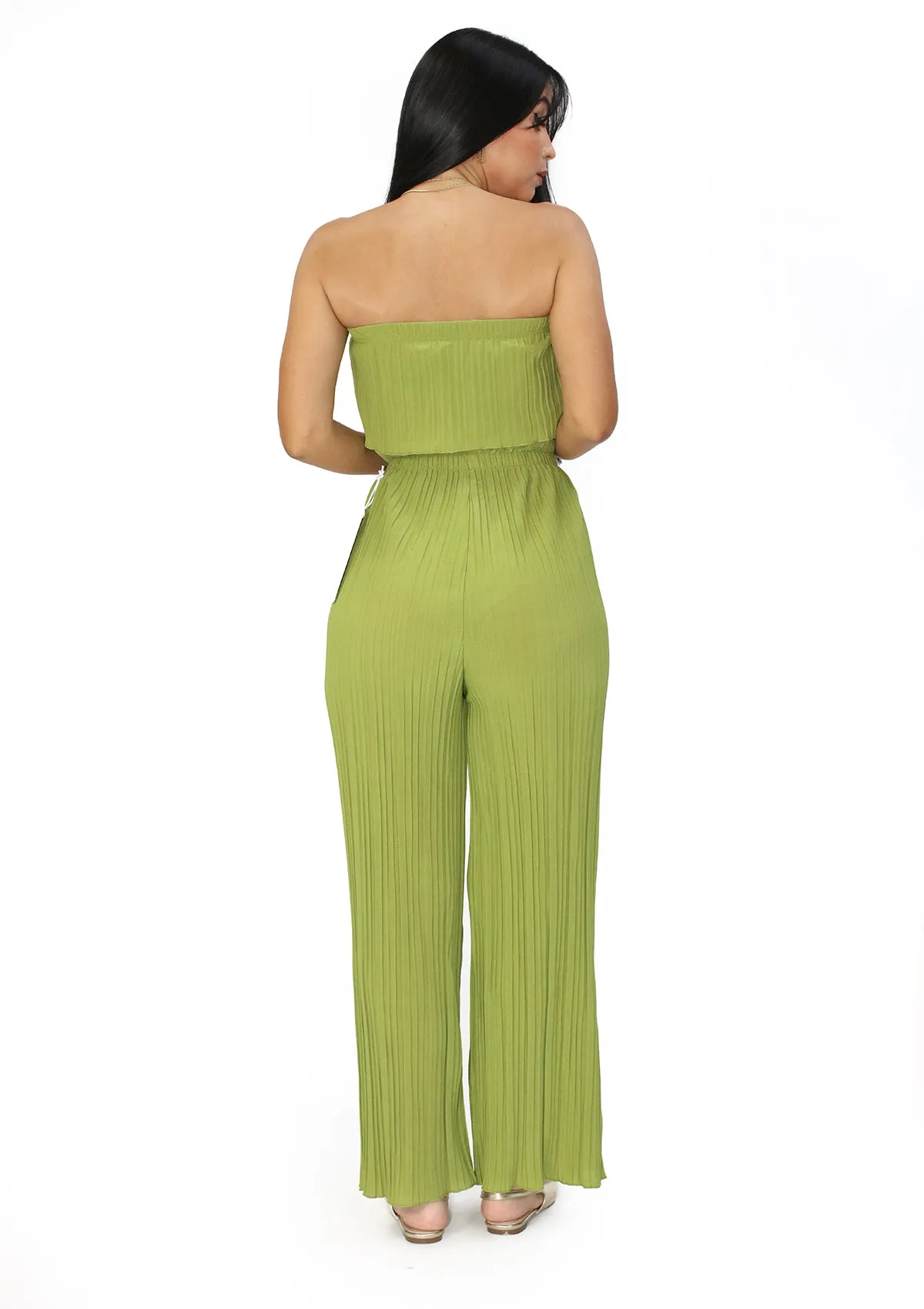SU-JP-903 Avocado Jumpsuit de Mujer