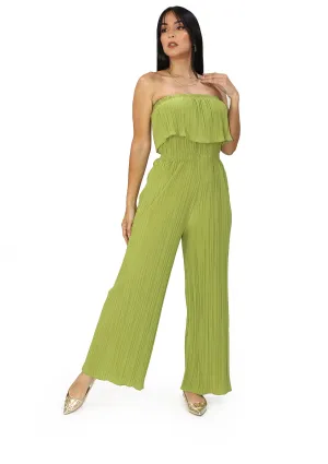SU-JP-903 Avocado Jumpsuit de Mujer