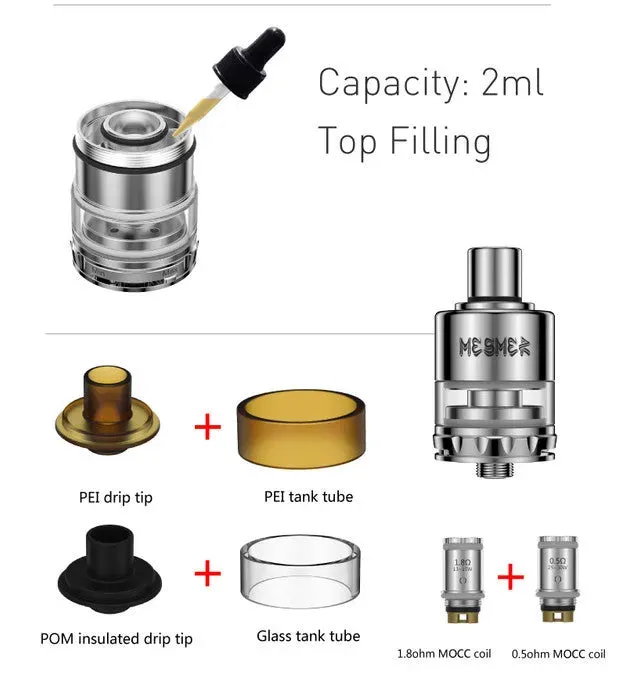 UD Mesmer Vape Tank - 2 in 1 - MTL & Sub-ohm