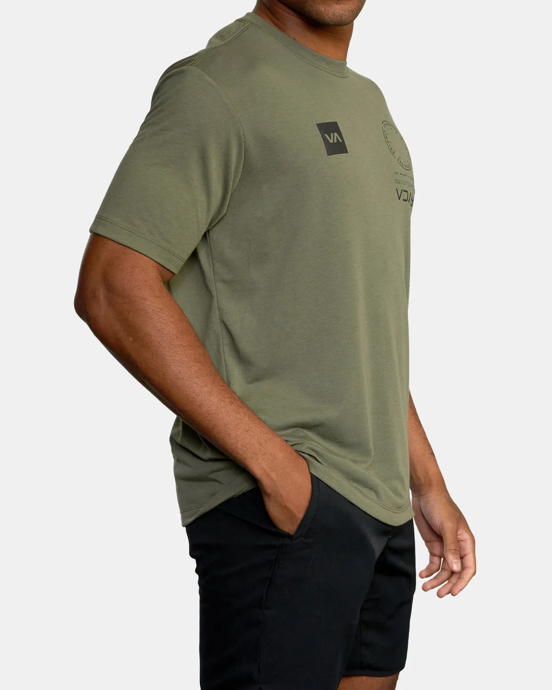 VA Mark Drirelease® Tee - Olive