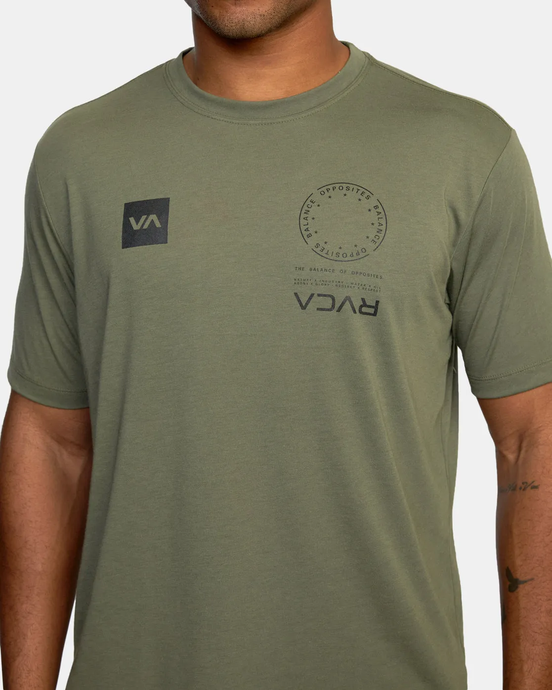 VA Mark Drirelease® Tee - Olive