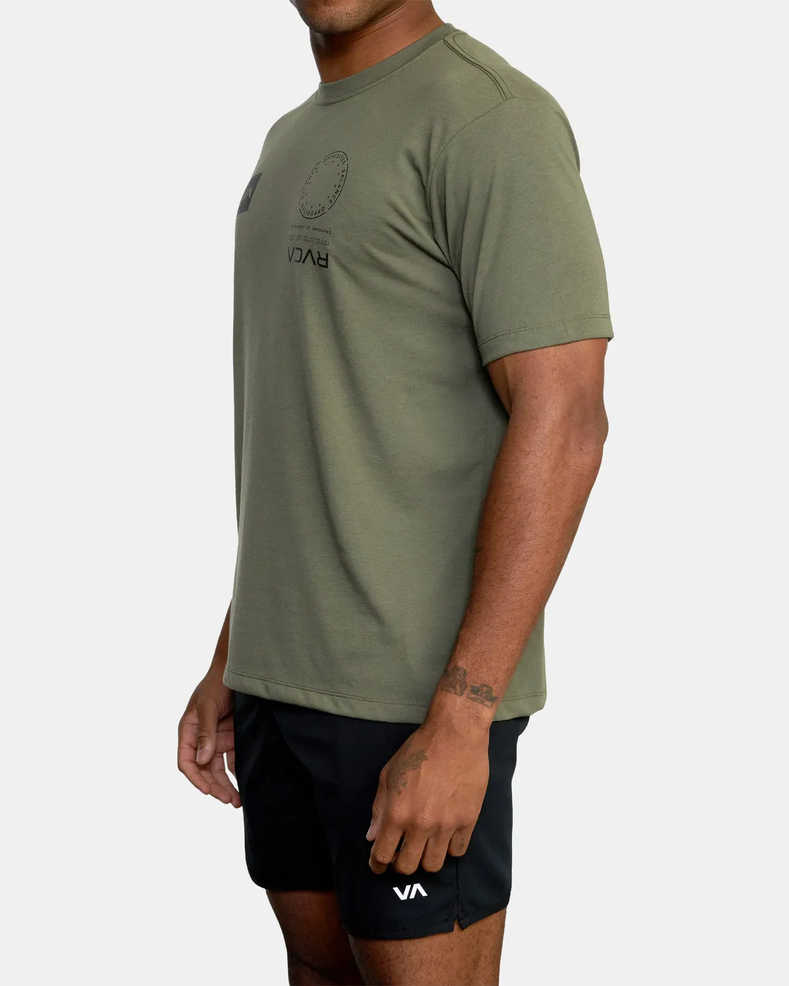VA Mark Drirelease® Tee - Olive