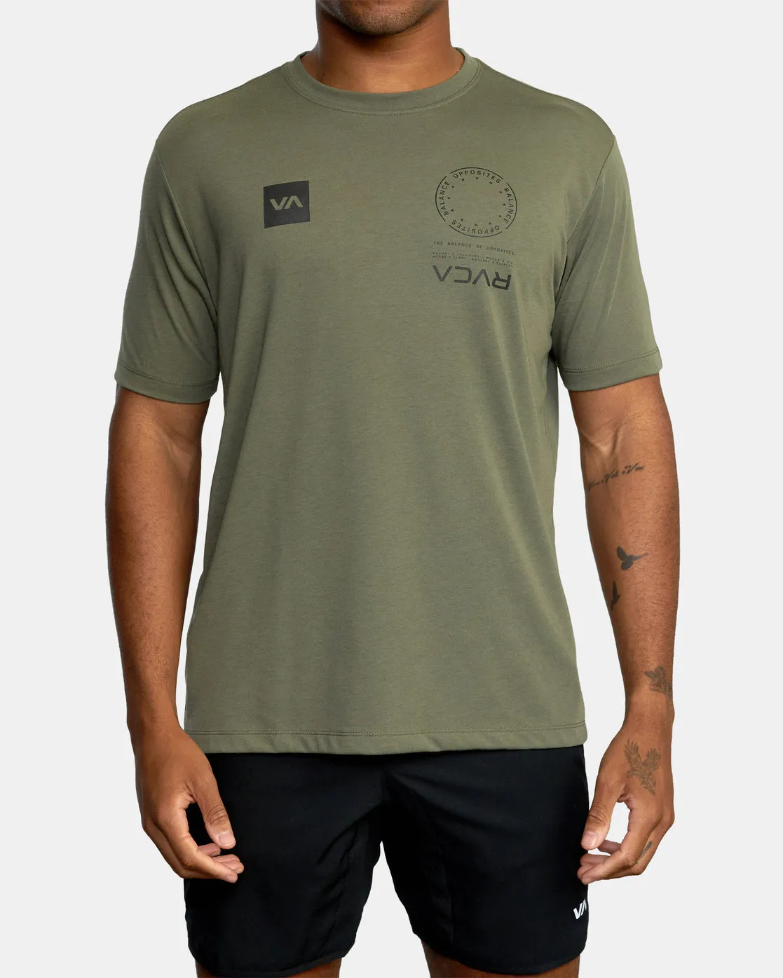 VA Mark Drirelease® Tee - Olive
