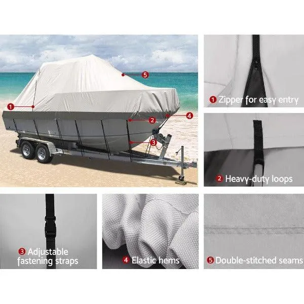 Waterproof Boat Cover - 17 - 19ft