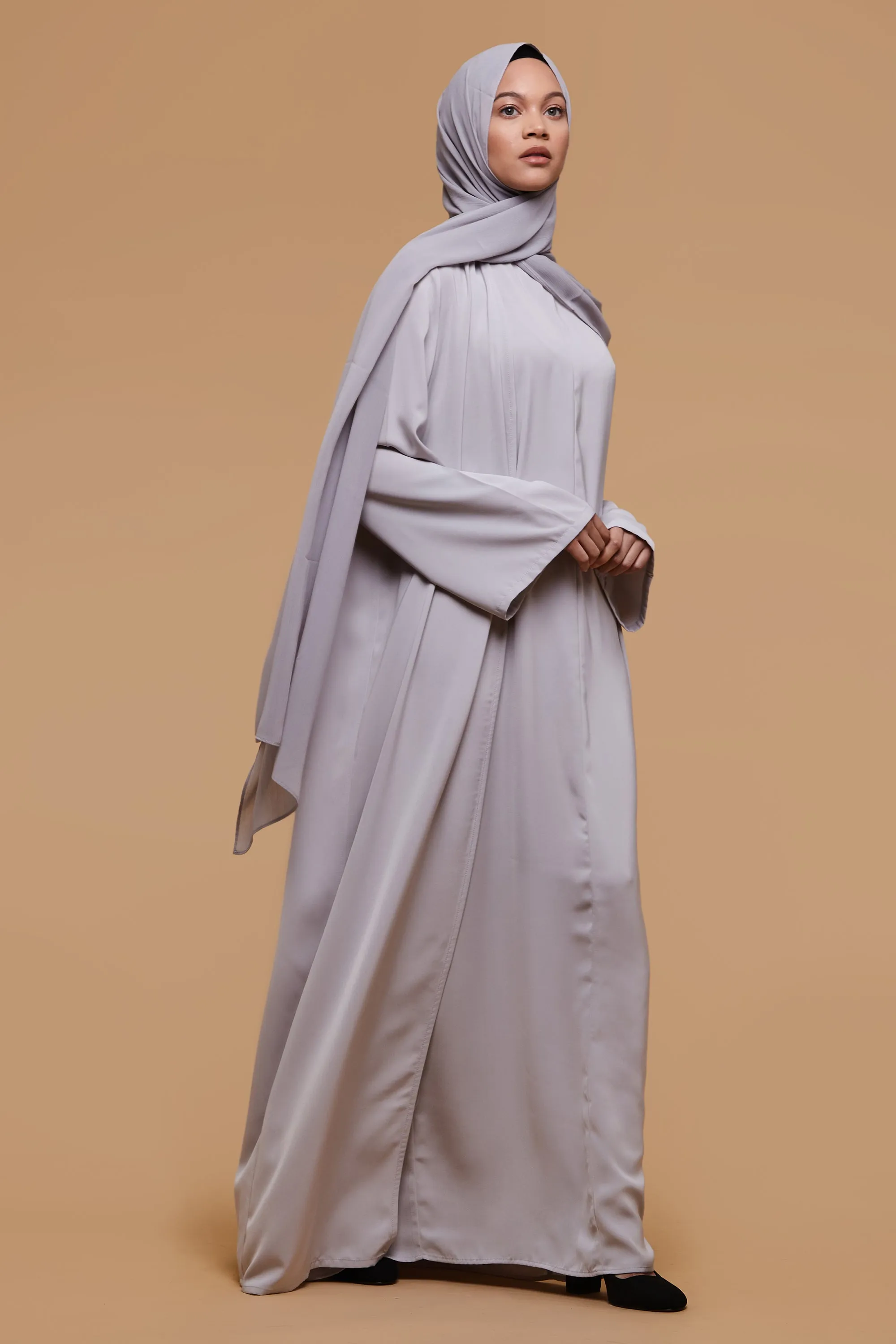 Wind Grey Soft Touch Kimono