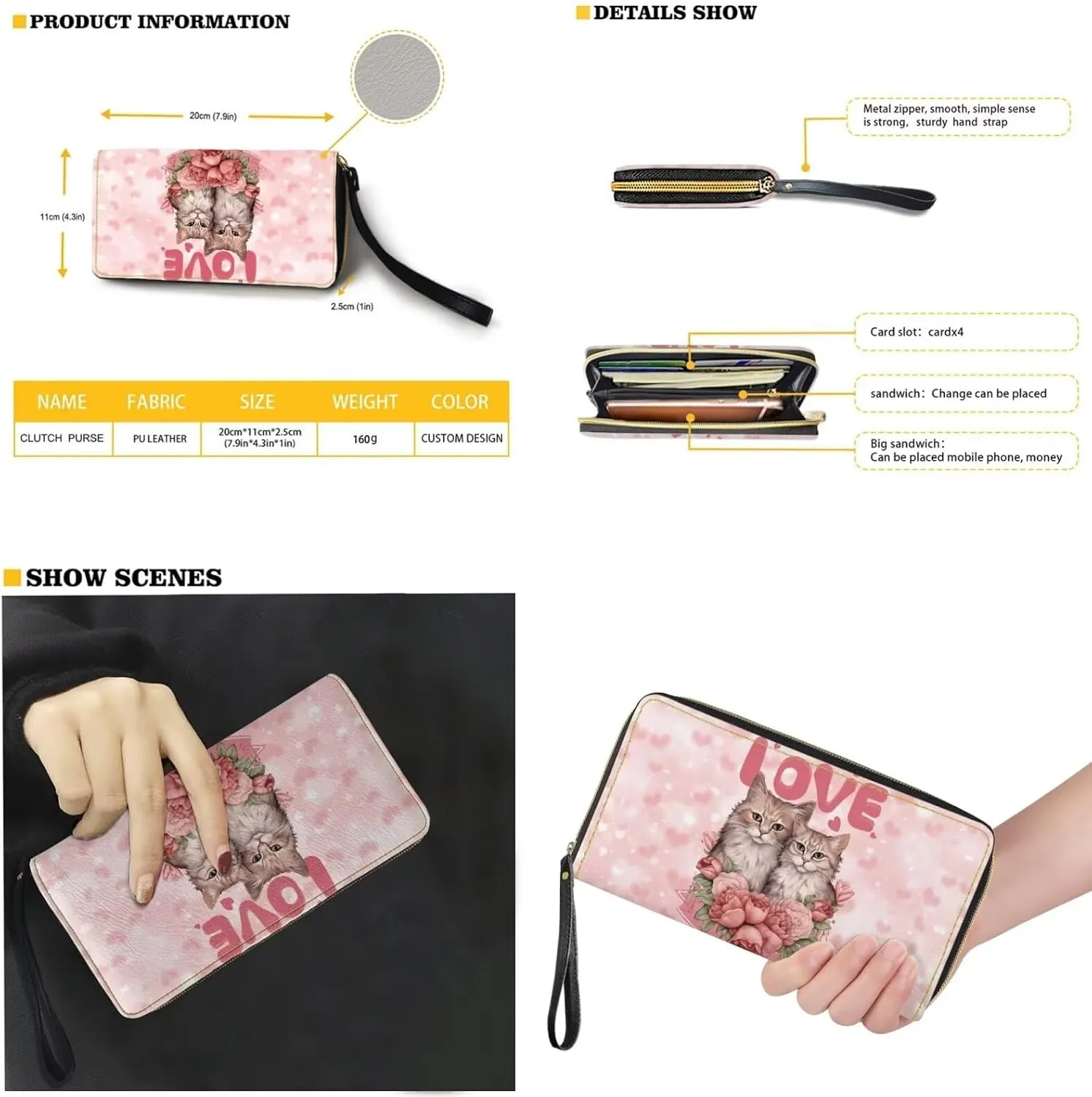 Women Tote Bags for Work Saddle Handbag Matched Zippered Wallet 2 Pcs