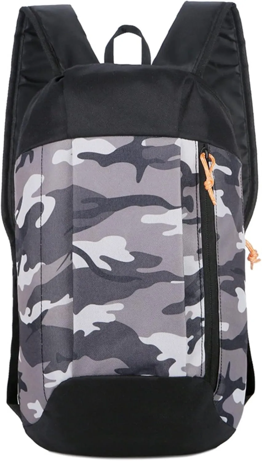 Women's Outdoor Lightweight Camouflage Waterproof Mountaineering Bag Zippered Adjustable Strap For Camping
