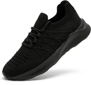Womens Running Shoes Walking Tennis Sneakers Slip on Gym Sports Workout Jogging Mesh Breathable Lightweight Non Slip Comfortable Fashion