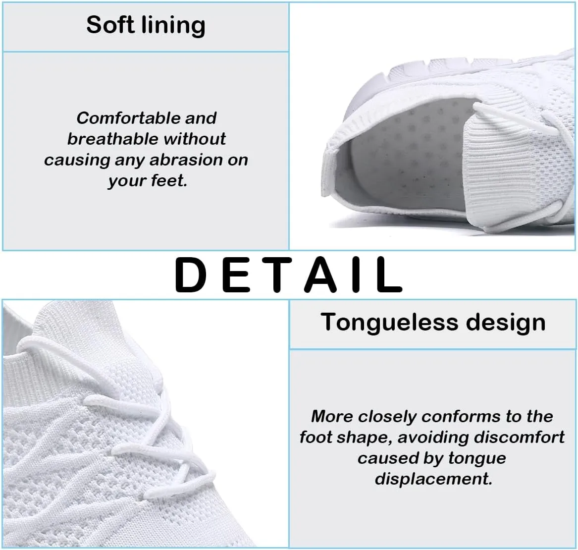 Womens Running Shoes Walking Tennis Sneakers Slip on Gym Sports Workout Jogging Mesh Breathable Lightweight Non Slip Comfortable Fashion