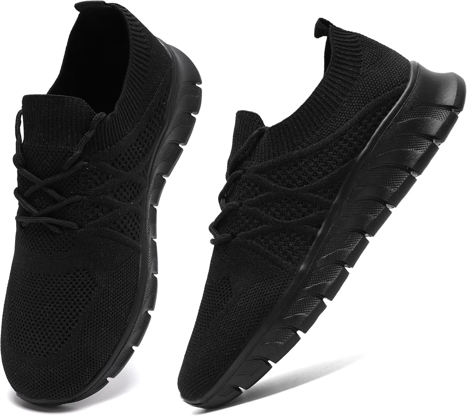 Womens Running Shoes Walking Tennis Sneakers Slip on Gym Sports Workout Jogging Mesh Breathable Lightweight Non Slip Comfortable Fashion