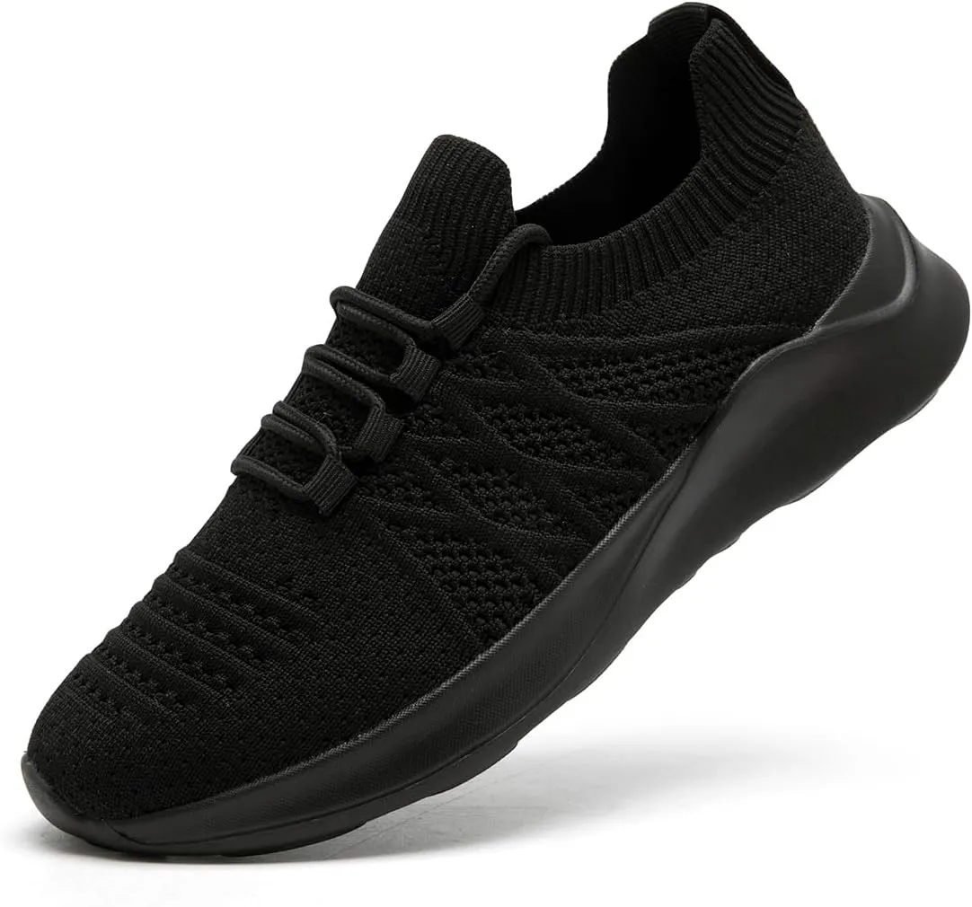 Womens Running Shoes Walking Tennis Sneakers Slip on Gym Sports Workout Jogging Mesh Breathable Lightweight Non Slip Comfortable Fashion