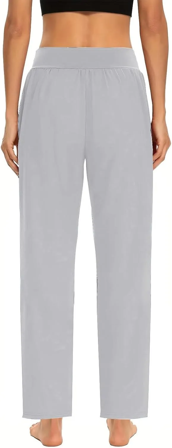Women's Travel Pants Stretch Yoga Sweatpants Stretch Casual Ankle Trousers Loose Comfy Slacks 2025 Trendy