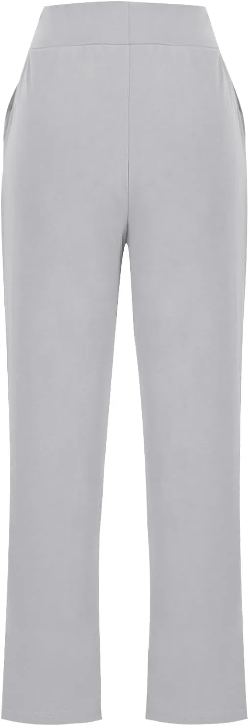 Women's Travel Pants Stretch Yoga Sweatpants Stretch Casual Ankle Trousers Loose Comfy Slacks 2025 Trendy